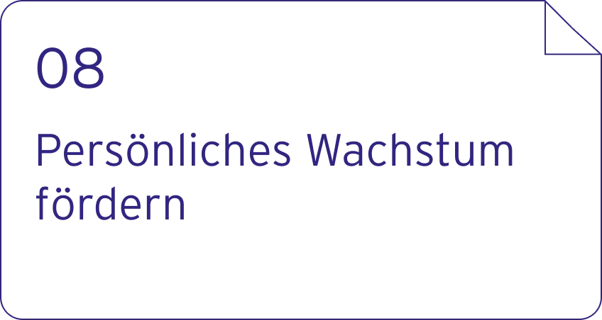 08. Persönliches Wachstum fördern