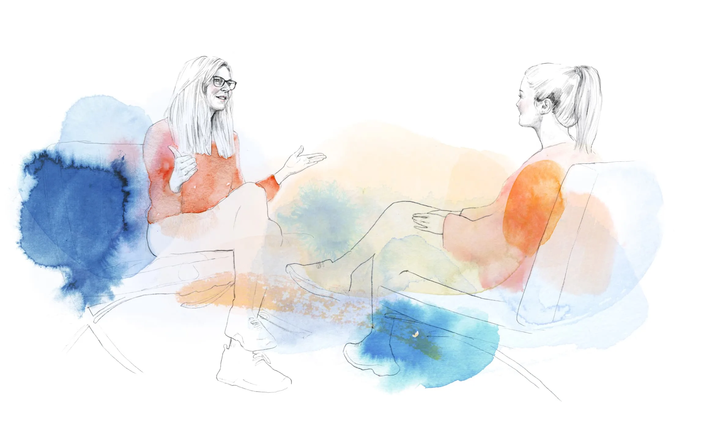 Jana Pákozdi, Heilpraktikerin für Psychotherapie, in ihrer Praxis Berlin-Mitte